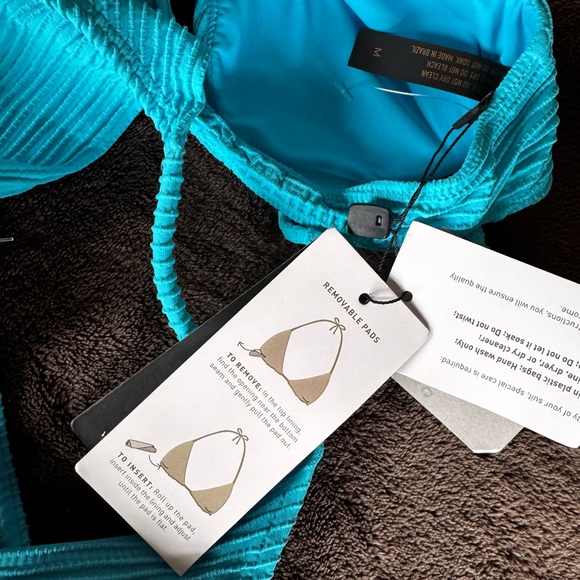 Turquoise Bikini Set - Picture 8 of 9